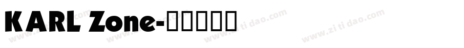 KARL Zone字体转换